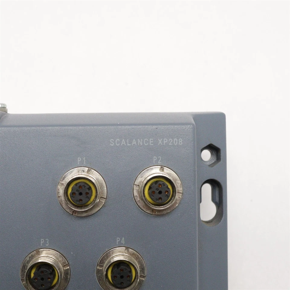 SIEMENS MANAGED IE SWITCH SCALANCE XP208 24V M12 6GK5208-0HA00-2AS6 - Image 2 of 3