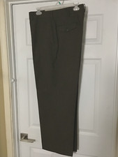 1964 Men's Wool Trousers, Serge Green, Type II, Class 6  70