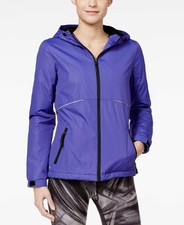 Ideology Womens Fleece-lined Jacket Titan Purple Xl