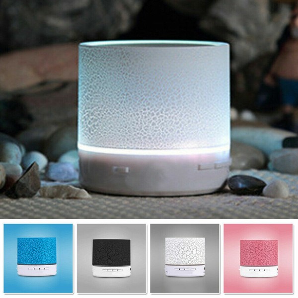Alternate view of Luminous Lights Rechargeable Wireless Bluetooth Speaker Portable Mini Super Bass