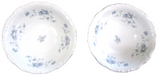 Set of 2 Johann Haviland Blue Garland China 5'' Dessert Bowls Bavaria Germany