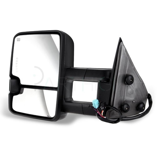 Power Heated Signals LH+RH Side For 2004 Chevy Silverado 2500 Hd Tow Mirrors - Picture 9 of 12