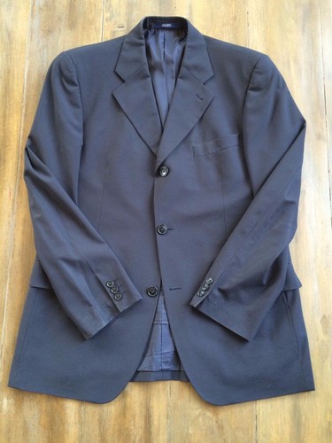 Para Hombre Kenzo Negro Traje Chaqueta Y Pantalones Talla 52 | eBay