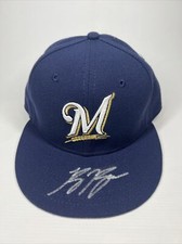 Milwaukee Brewers Ryan Braun Signed Hat MLB Hologram