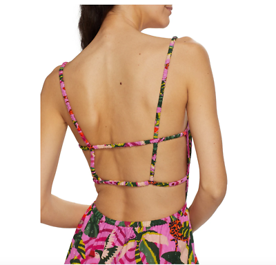 farm rio pink leopard forest midi dress Pink Leopard Forest Midi Dress FARM Rio