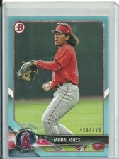 2018 BOWMAN SKY BLUE BP144 JAHMAI JONES RC 488/499 ANGELS FREE SHIPPING 