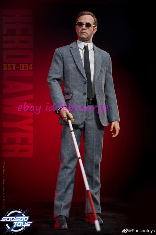 Soosootoys 1/6 SST-034 Daredevil 2.0 Lawyer Matt Murdock Action