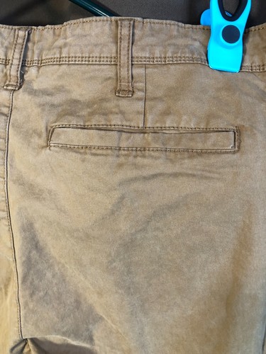Kenneth Cole Jeans Mens 36x30 tan Khaki Slim Fit Straight Casual - Picture 7 of 10