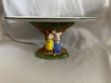 Department 56 Toot and Puddle Cake Plate  RARE