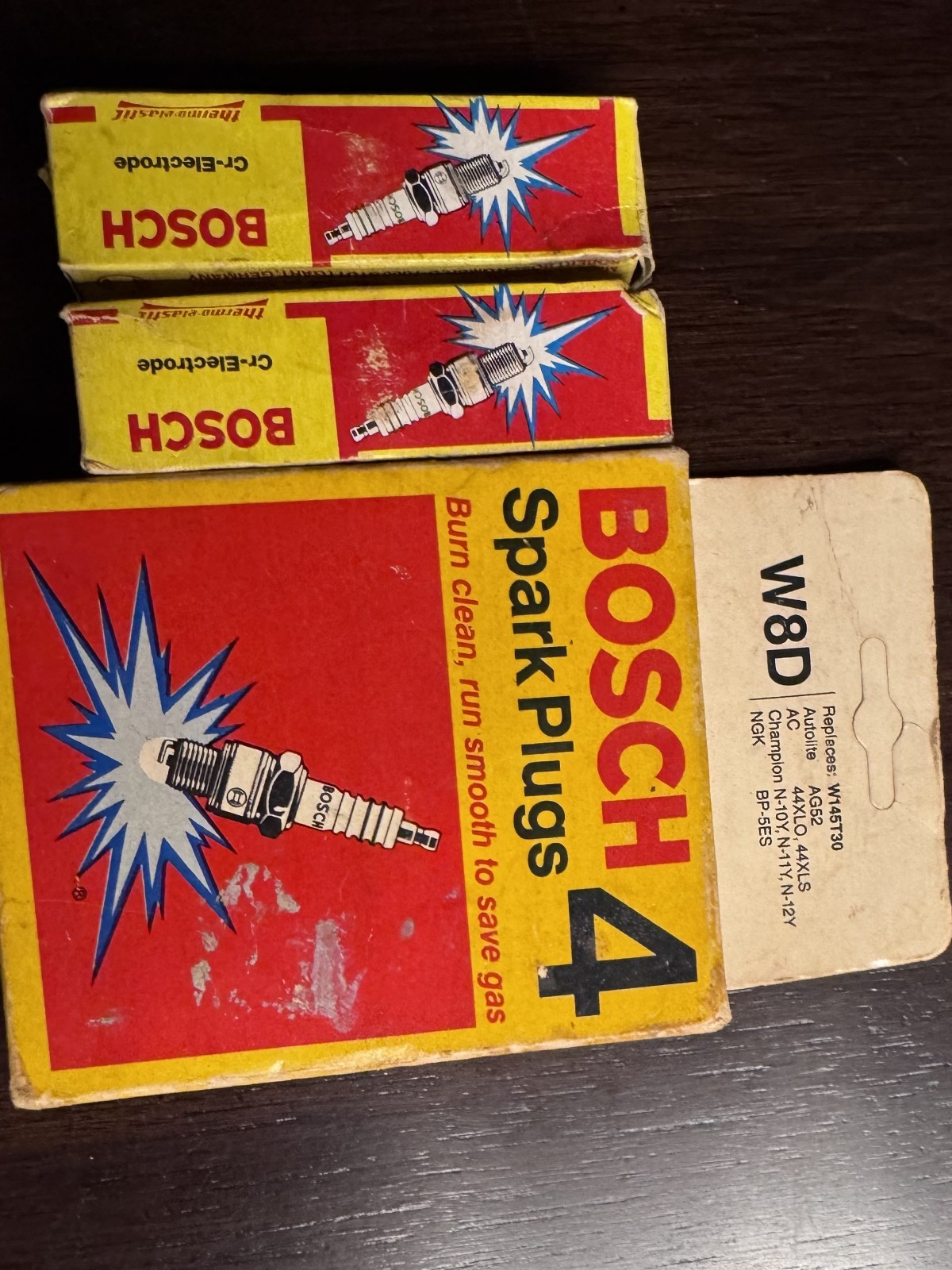 SET OF 6 BOSCH SPARK PLUGS PORSCHE, AUDI