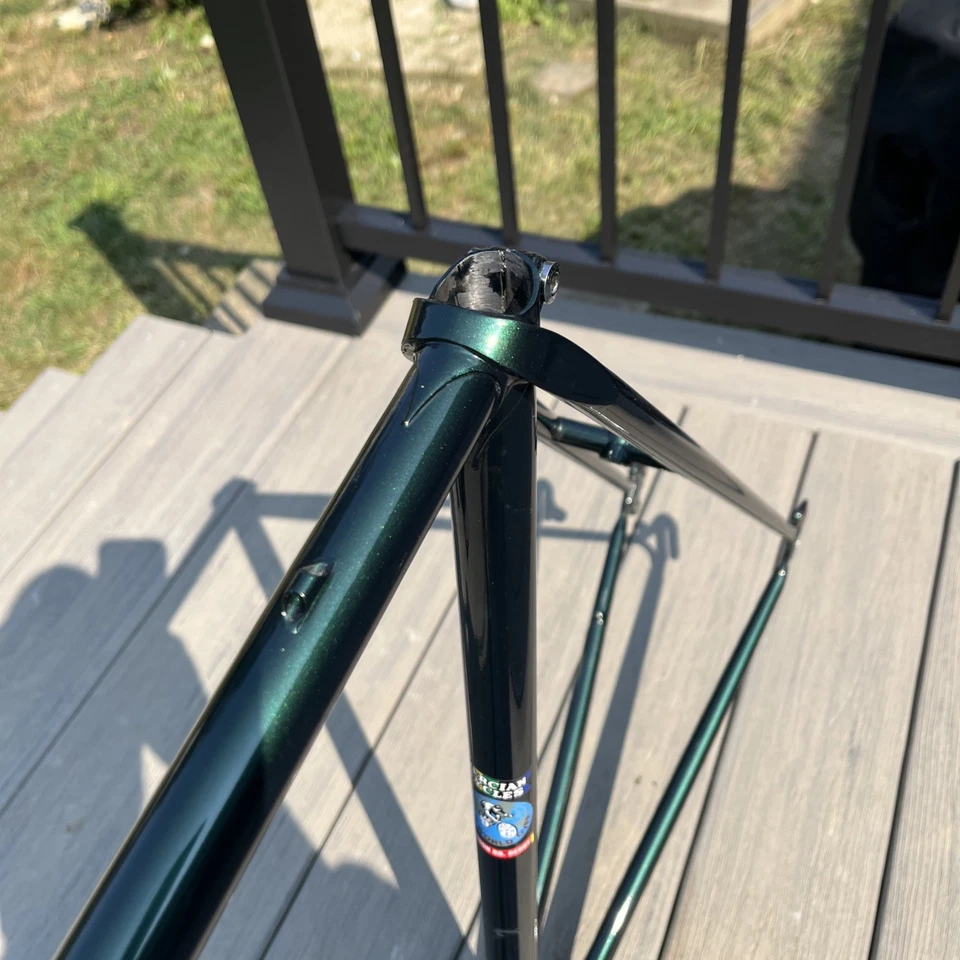 Cuadro vintage 1978 Mercian King of Mercia Road Touring Reynolds 58 cm Foto 4 de 4