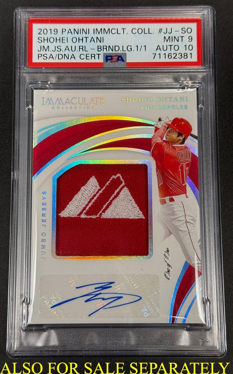 SHOHEI OHTANI / ICHIRO / HIDEKI MATSUI TOPPS TRIPLE ON-CARD