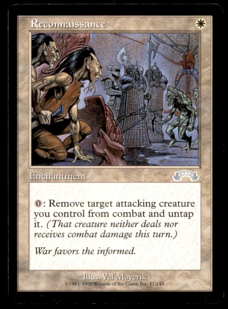 MTG Reconnaissance LP Light Play Exodus [3814]