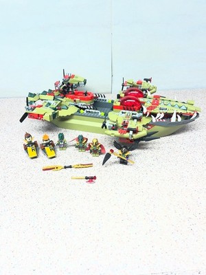 Lego Chima 70006 Cragger's Command Ship NOT Complete