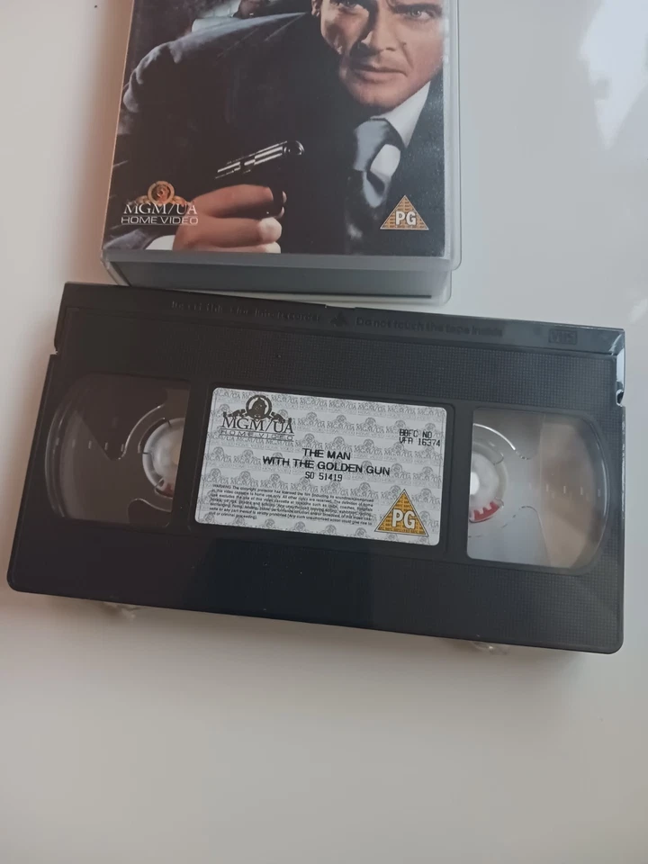 James Bond The Man With The Golden Gun VHS UK PAL MGM/UA 1996 Sealed Tape 007 - Image 2 of 4