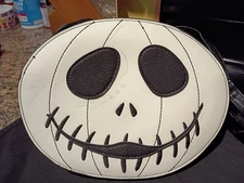 Sleepyville Critters Glow In The Dark JACK SKELLINGTON 2 Sided Cross Body Bag 