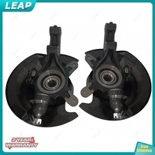 For 03-05 Honda Civic L4 1.7L 2PCS Wheel Hub Bearing Steering Knuckle Assy Front