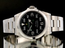 Rolex Air-King Black Dial 40mm Watch - 2025 - 126900 - Full Set