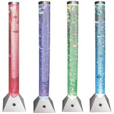 Large Sensory 90 cm colour changing bubble lamp with Tropical Fishes