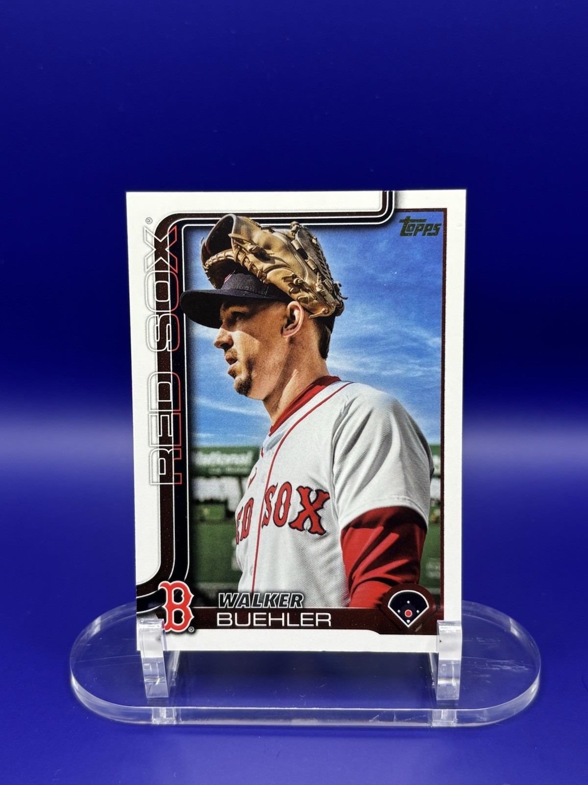 2025 Topps Update Walker Buehler Golden Mirror Image Variation SSP #US103