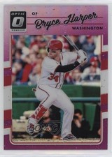 2017 Panini Donruss Optic Purple Prizm Bryce Harper #152 02v3