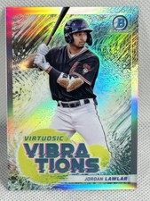 2022 Bowman VV-16 Jordan Lawlar Refractor Virtuosic Vibrations Diamondbacks