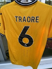 Matchworn Boubacar Traore Wolves Shirt 23/24 Season