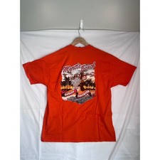 Vintage 90s Harley-Davidson Myrtle Beach Rebel Graphic Tee USA Made Biker XL