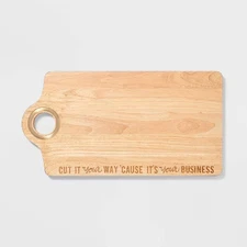 Tabitha Brown Wood Cutting Board - "Cut It Your Way Cause Its