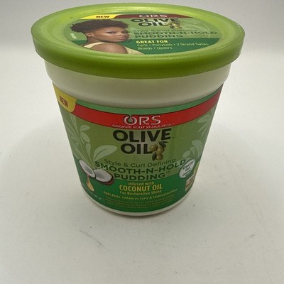 Olive Oil Style & Curl ORS Defining Smooth n Hold Pudding 368g / 13 oz Tub NEW