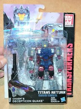 Transformers Titans Return Decepticon Quake w Chasm NIB