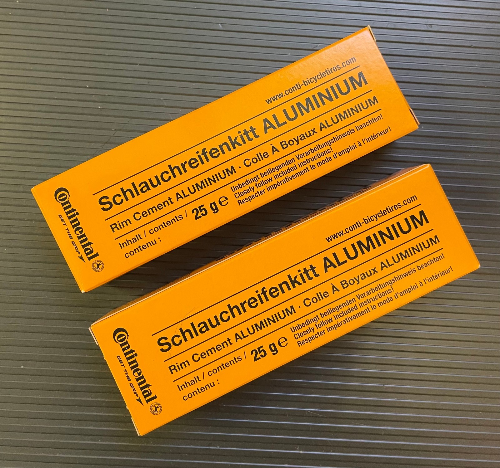 2 Pack Continental Aluminum Rim Cement 25g for Tubular Bicycle Wheel Tire Glue