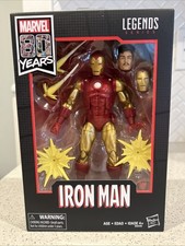 Hasbro Marvel Legends Series 80th Anniversary Iron Man 6 inch Action Figure -...