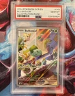 Bulbasaur 143/142 Pokemon TCG Stellar Crown Illustration Rare PSA 10