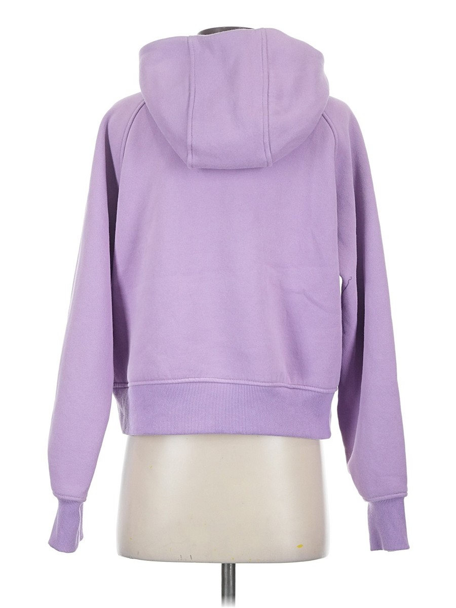 Automet Women Purple Pullover Hoodie S View 2