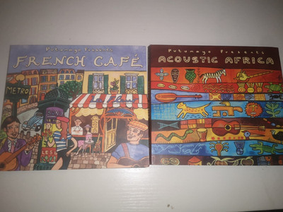 2x Putumayo Presents - French Cafe & Acoustic Adrica  | CD