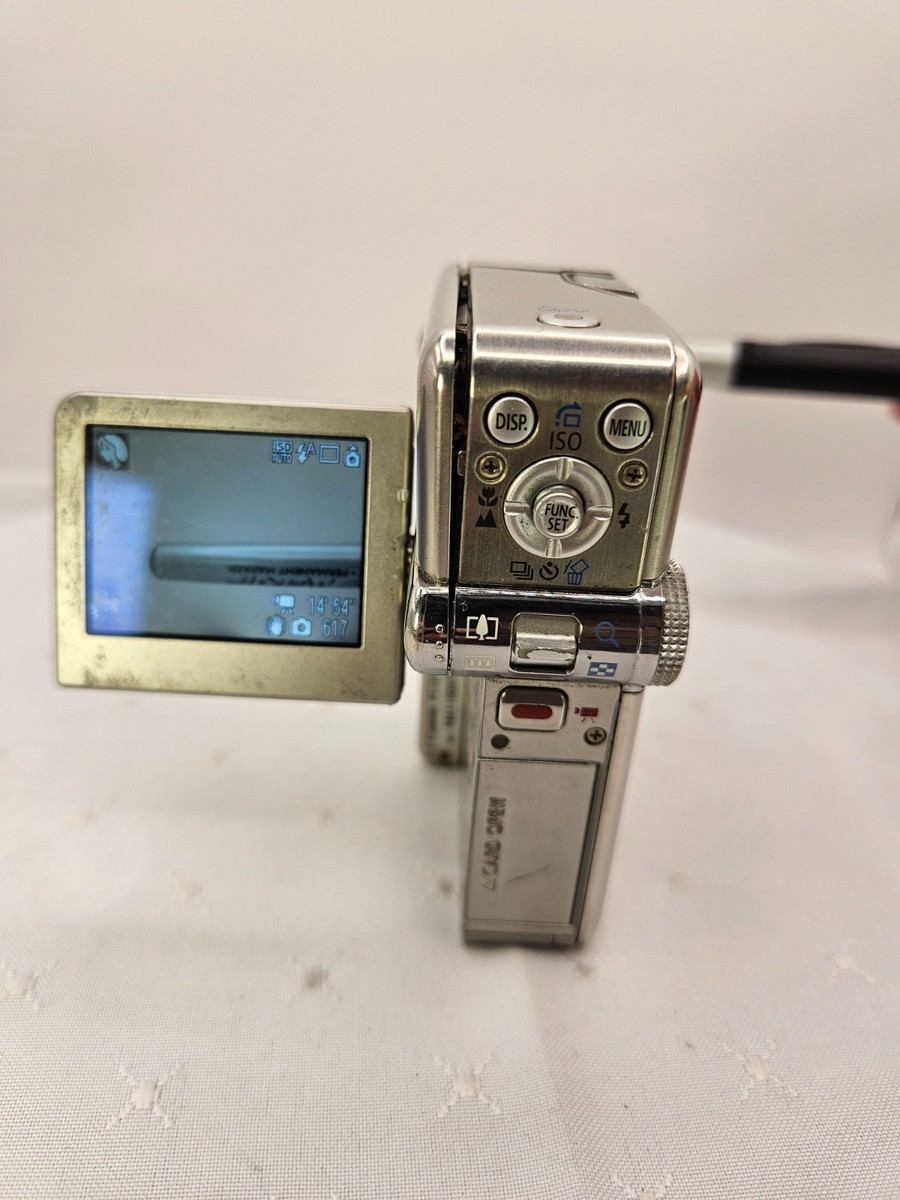 デジカメ キャノン CanonPowerShot TX1 PC121中古完動品 Canon PowerShot TX1 7.1MP Digital Camera - Silver for sale