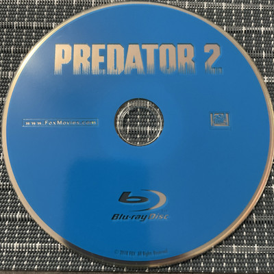 Predator 2 (Blu-ray, 1990) DISC ONLY - No Tracking - See Description