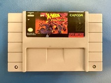 X-Men Mutant Apocalypse Super Nintendo Entertainment System 1994 Game Cartridge