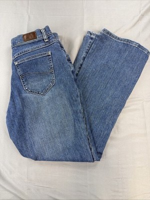 Lee Relaxed Bootcut Jeans Women 8 Short 31x29 Midrise