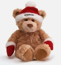 Amazon Gund Stuffed Plush Santa Bear Fifth Edition Red Hat Mittens Brand New