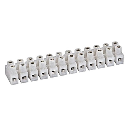 IDEAL 89-608 Panel Mount Barrier Terminal Block,