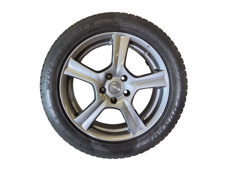 Autec Mercedes C Klasse 205 Winter Felgen 225 50 17 Dunlop RDK Winterräder - Bild 3 von 4