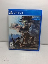 MONSTER HUNTER WORLD PS4 NO MANUALE NON TESTATO