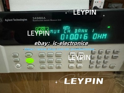 1 PCS Keysight Agilent 34980A Multifunction Switch Measurement Unit&ic