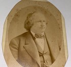 Rare Antique ID'd Inventor NY Iron Manufacturer & Millionaire Cabinet Card Photo — photo 1
