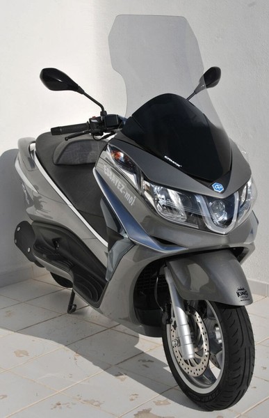 Piaggio X10 125 350 500 IE-12/17-WINDSCHEIBE Hoch Ermax GRAU-0153014-image