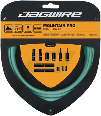 Jagwire Pro Brake Cable Kit Mountain SRAM Pre-stretched Bianchi Celeste
