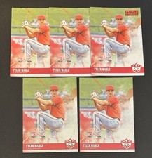 (5) Tyler Mahle 2018 Panini Diamond Kings ROOKIE #90 Lot - One Artist’s Proof