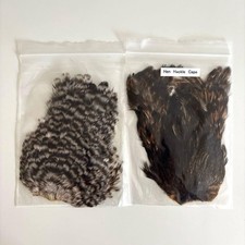 Fly tying material HEN HACKLE CAPE 2 pieces